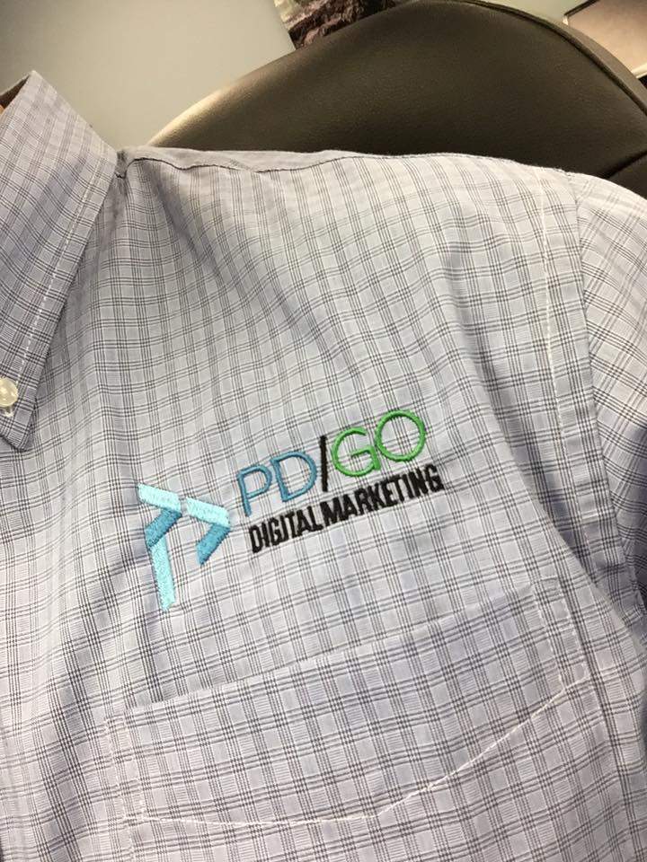 New PD/GO T-Shirt from EmbroidMe