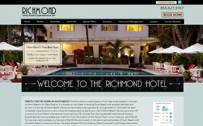 Visit Richmond Hotel.com. This link opens new window.