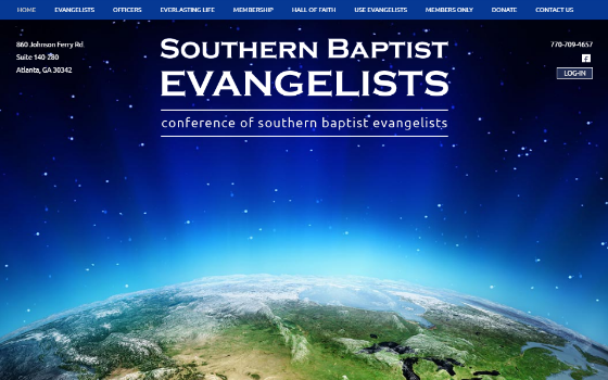 Southern Baptist Evangelists. This link opens new window.