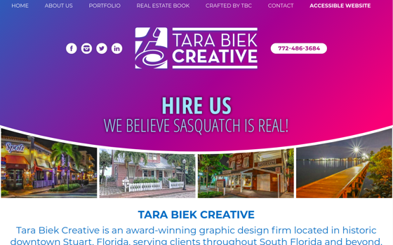 Tara Biek Creative. Opens new window.