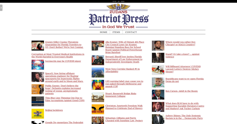 Zudan's Patriot Press